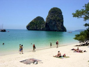 Railay Beach Krabi thailande