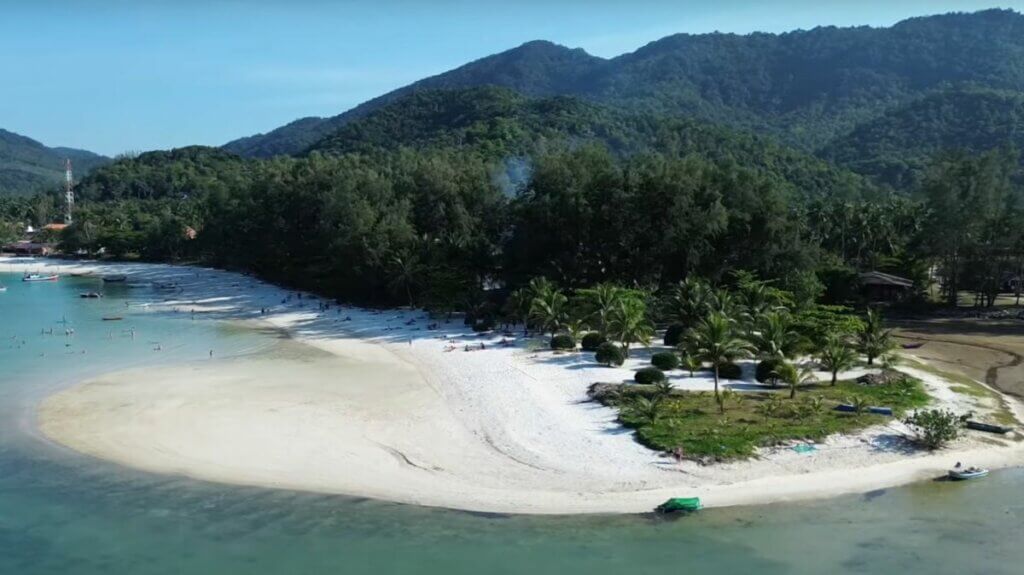 Koh Phangan en Thailande Malibu Beach