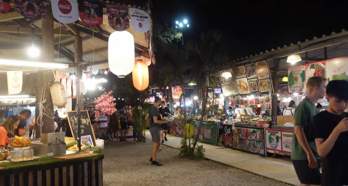 marchés de nuit à Krabi