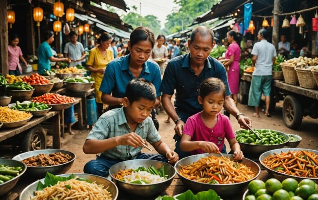 famille thailande