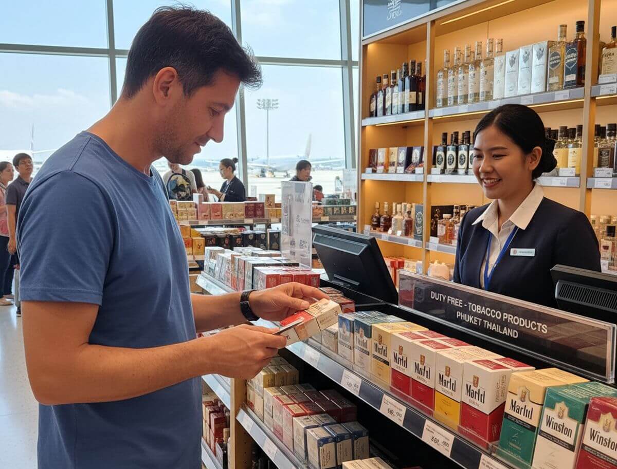 Prix cigarettes duty free Phuket