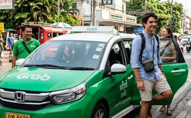 Grab ou Bolt en Thaïlande : quelle application choisir pour vos trajets en VTC ?
