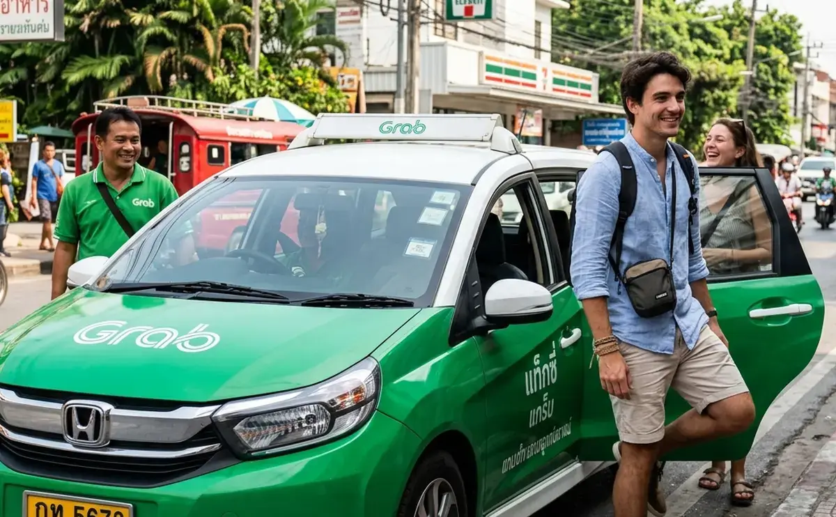 Grab ou Bolt en Thaïlande : quelle application choisir pour vos trajets en VTC ?